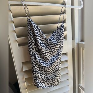 Superdown animal print top